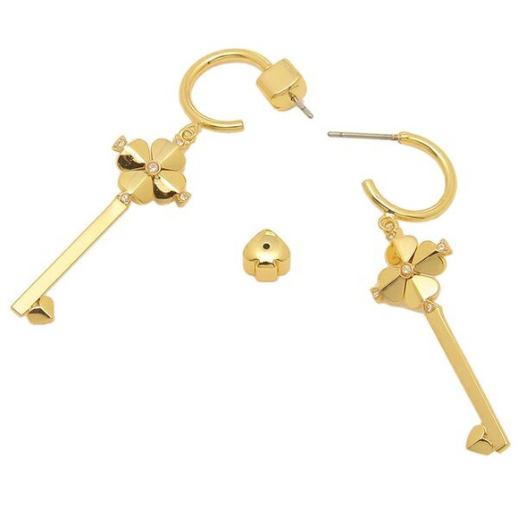 Kate Spade ♠️ NY legacy logo drop earrings - Picture 3 of 6